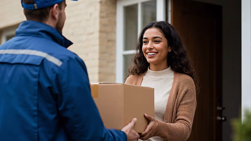 Door-to-Door International Courier